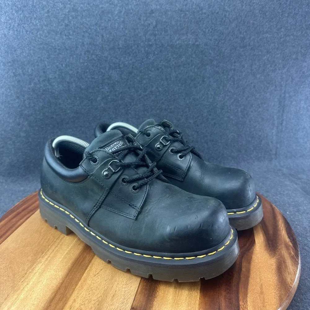 Vintage Dr. Doc Martens Mens Heritage Steel Toe 8833 Industrial Work Shoes Sz 11
